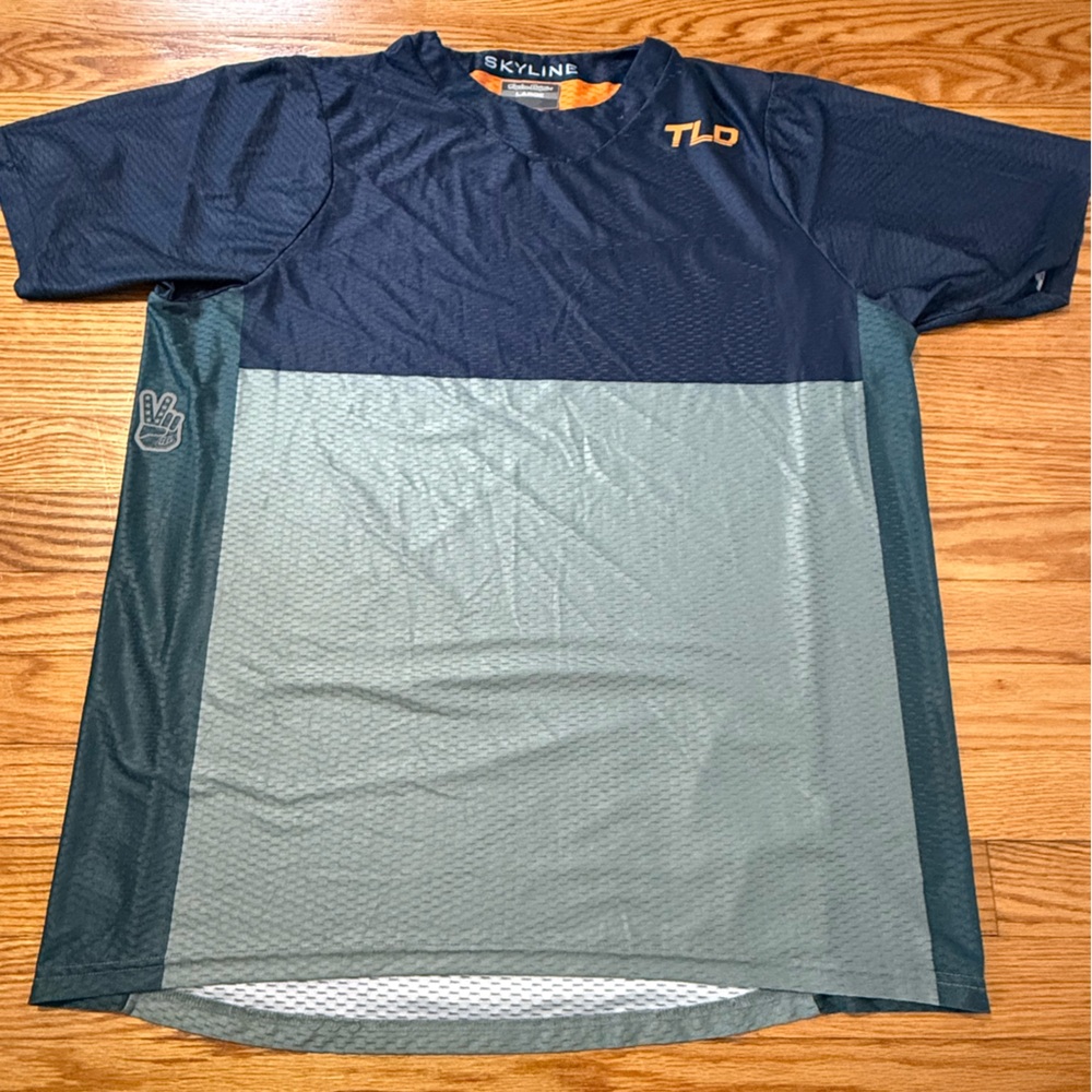 TLD Men's Blue and Gray Jersey